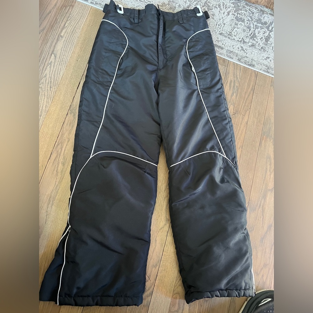 Girls Black Snowpants